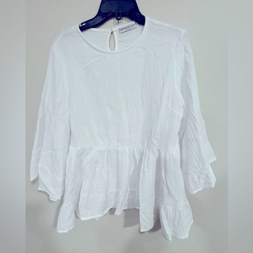 Women’s Patricia Luca Cotton Top Size Small
